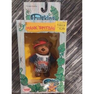 Vintage 1986 Furskins Hank "Spitball" 3.5" Panosh Place -NEW In Box